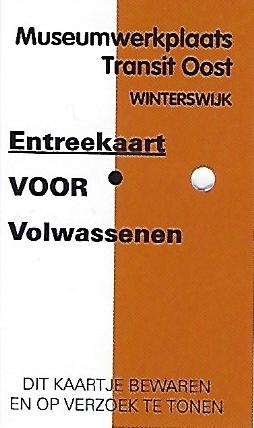 Eine "Fahrkarte" als Eintrittskarte...