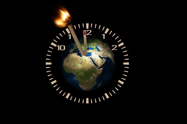 Ist es für unser Klima noch "5 vor 12"? Quelle: www.pixabay.com / Gerd Altmann