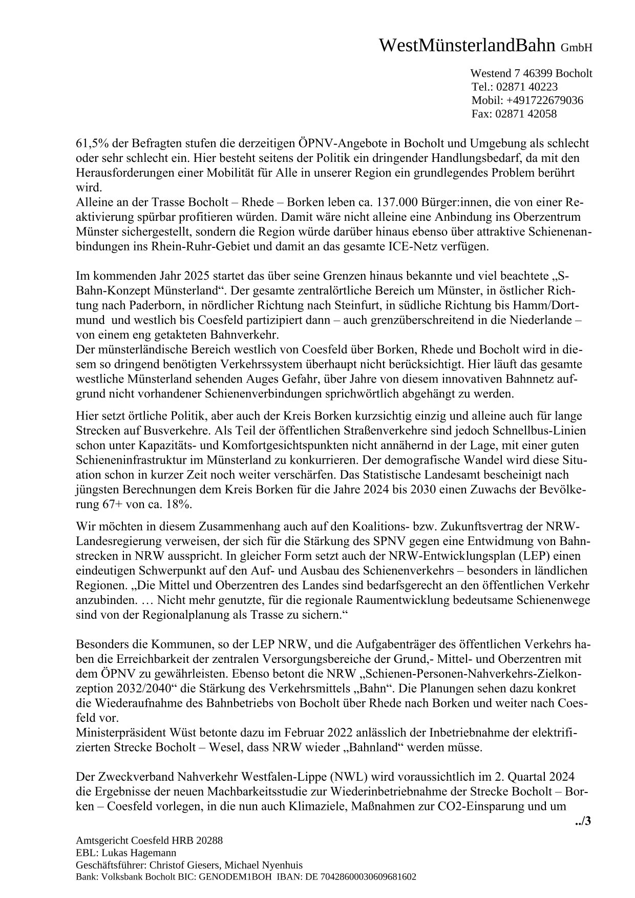 Statement an Ministerin Mona Neubaur 2/3